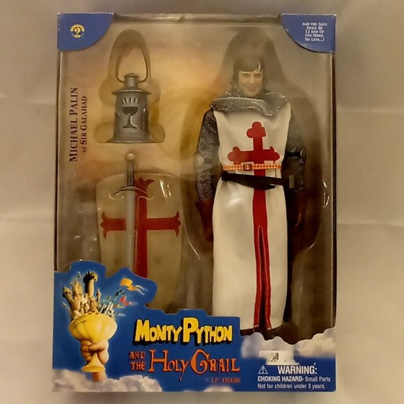 Monty Python & The Holy Grail 12" Action Figure - Michael Palin as Sir Galahad - Picture 14 of 14